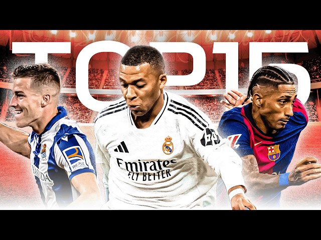 TOP 15 Goals from the 1st Round | LALIGA EA SPORTS