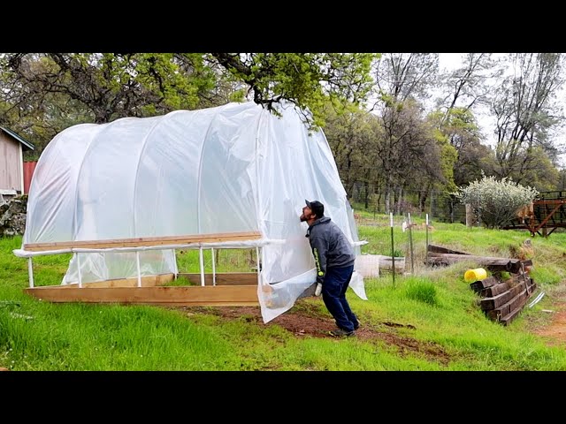 MOVING The GREENHOUSE.