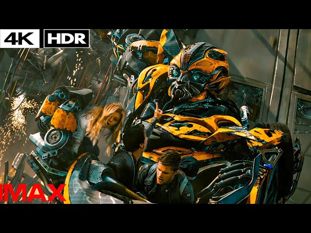 Transformers: Age of Extinction (2014) -  Lockdowns Ship Escape Scene (IMAX) 4k HDR