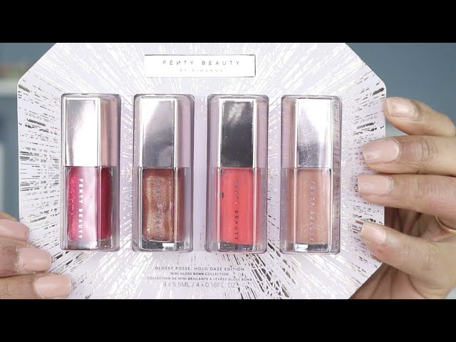 Fenty Beauty Gloss Bomb Holo Daze Swatches and Review | PuckerUpBabe