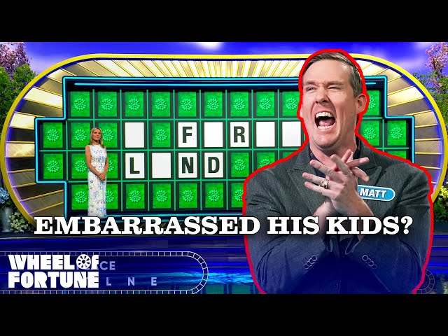 Matt's Bonus Round! | S42 | Wheel of Fortune