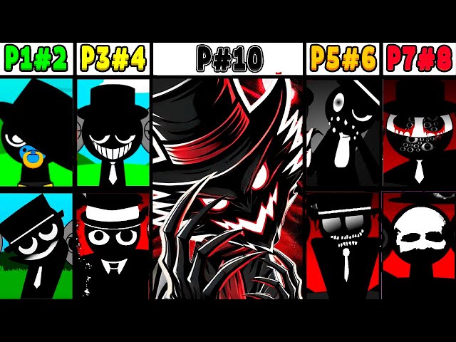 All Phases in Incredibox Sprunki! Phase 2 VS Phase 3 VS Phase 4 VS Phase 5 VS Phase 6 VS Phase 7-10