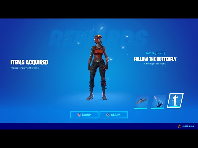 Fortnite FREE NEW Follow The Butterfly EMOTE! (Available NOW)