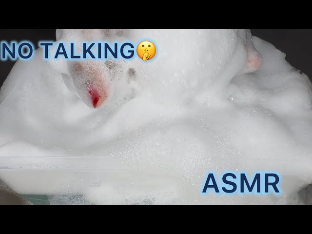 Visual Triggers ASMR Soap Foam Sounds | Ultra Satisfying For Deep Relaxation & Sleep No Talking