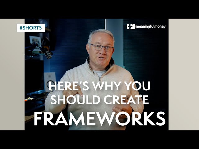 Here’s Why You Should Create FRAMEWORKS | #shorts