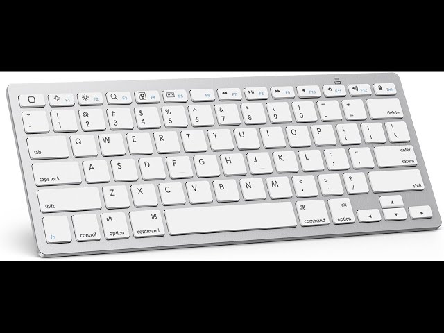 OMOTON Ultra-Slim Bluetooth Keyboard for iPad