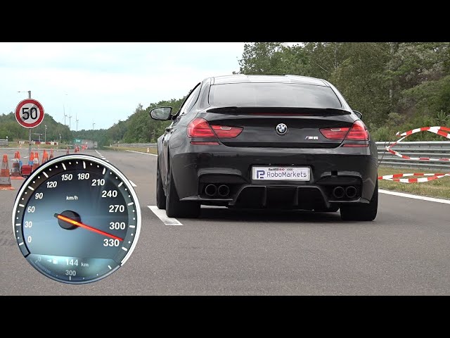 1000HP BMW M6 F13 HPT w/ GTX3076 TURBOS - 0-320 KM/H ACCELERATIONS!