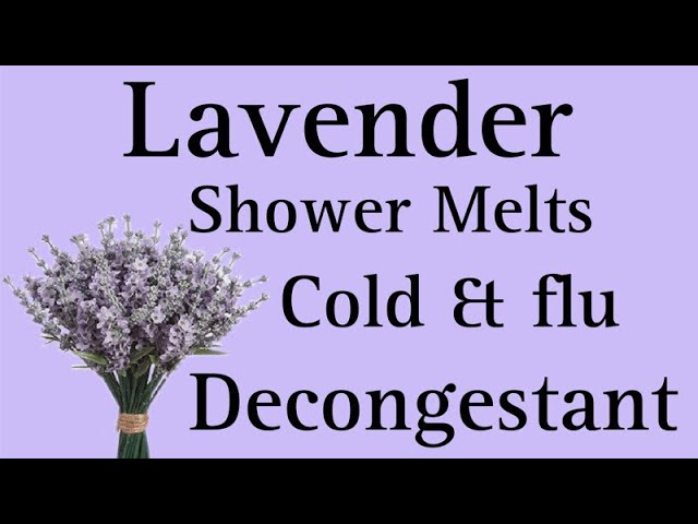 COLD & FLU Decongestant Shower Melts