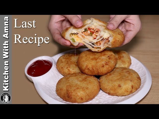 Pizza Cutlets Recipe | Kids Snacks Recipes | Kitchen With Amna