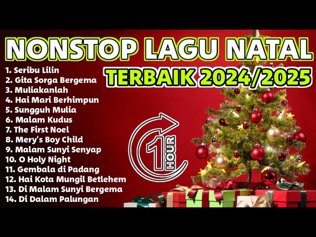 NONSTOP LAGU NATAL TERBAIK 2024/2025 | CHRISTMAS SONGS