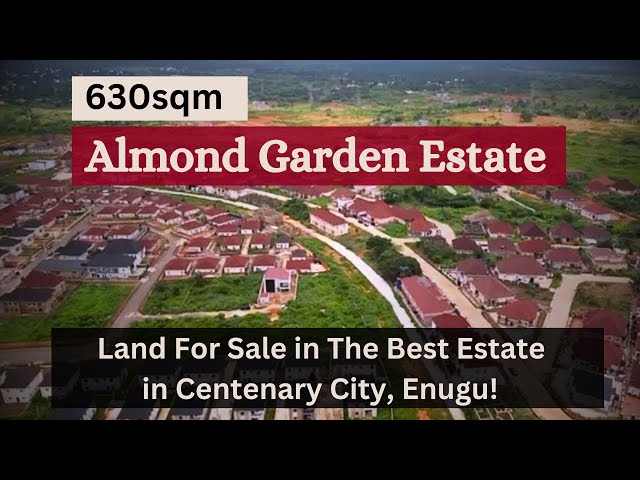 630sqm Duplex Plot For Sale in Almond Garden Estate, Enugu Nigeria