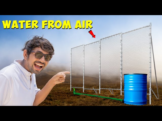 We Made Water From Air...100% Working Method 😯