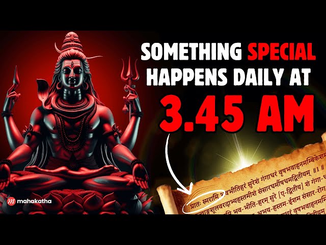 4 am in the morning is when Magic Happens | Secret Brahma Muhurat Mantras