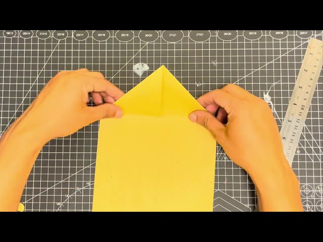 How to Make a Cool Fighter Jet Paper Airplane! ✈️✨ (Easy DIY)