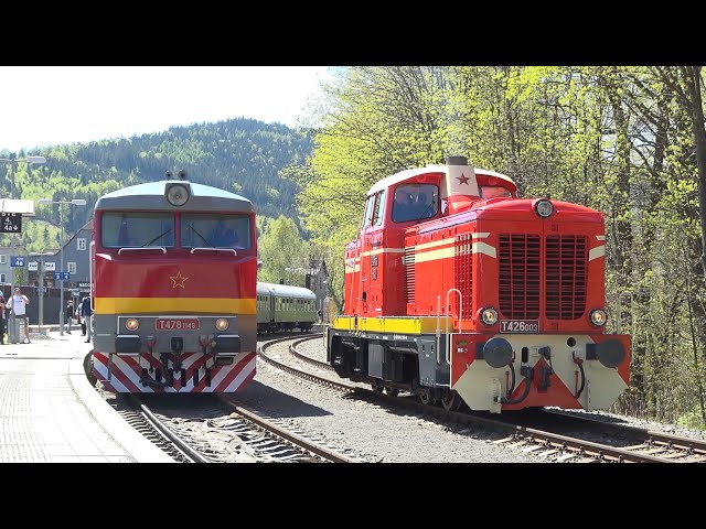 T478 & T426 "Top & Tail" on the "Bohemian Hill Climber" Tour from Tanvald to Harrachov, 8th May 2023