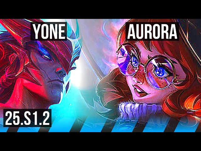 YONE vs AURORA (MID) | 8/2/7 | KR Challenger | 25.S1.2