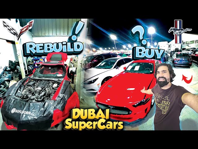 Abandoned Supercars in Dubai | Buy Crashed Abandoned Supercars and Restored in Dubai | New Update!