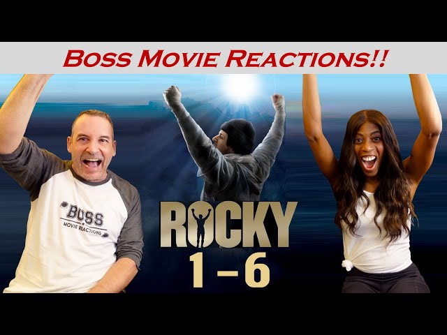 ROCKY 1-6 MARATHON | BOSS MOVIE REACTIONS | The ultimate Rocky experience!!