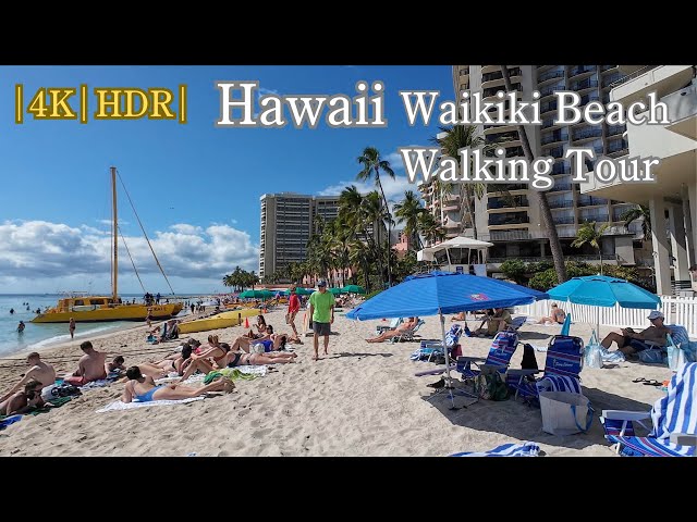 [Special Edition] |4K|HDR|POV|  Waikiki Beach:Hawaii walking Tour 05/02/2025