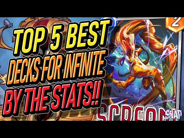 Top 5 BEST Decks to Hit Infinite Right Now! Proven by Data & Meta Analysis