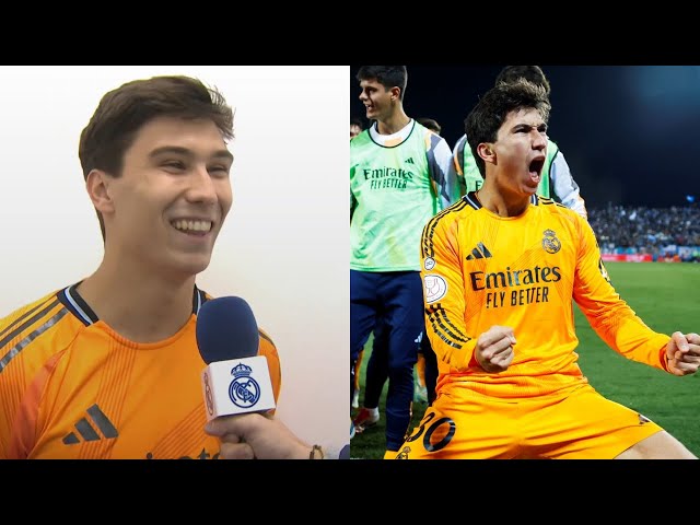 GONZALO GARCIA, Héroe Madridista; Sus palabras y emoción tras MARCAR GOL y clasificar al REAL MADRID