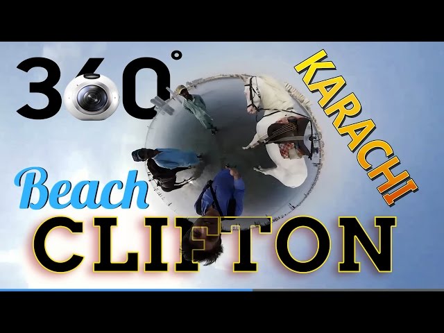 Clifton Beach Karachi Virtual Tour, Pakistan - Karachi Seaview