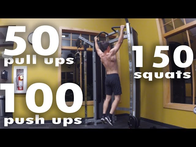 30 Day 100 Push Ups, 150 Squats, 50 Pull Ups Challenge. Day 3. 2017