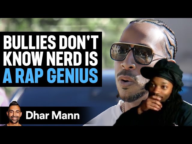 Nerd DESTROYS His Bully With the WORST Rap Ever—And Still Wins?! | Tre B reacts to Dhar Mann Studios