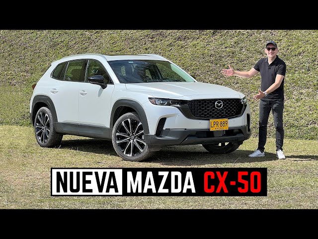 Mazda CX-50 🔥 Robusta, deportiva y Aventurera 🔥 Primer Contacto (4K)