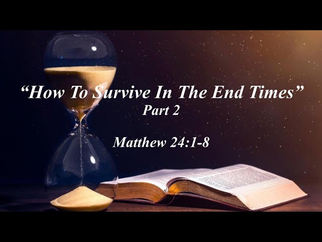 How to Survive In the End-Time Pt 2 |Bishop Terence E. Coleman| Greater Pentecostal Church