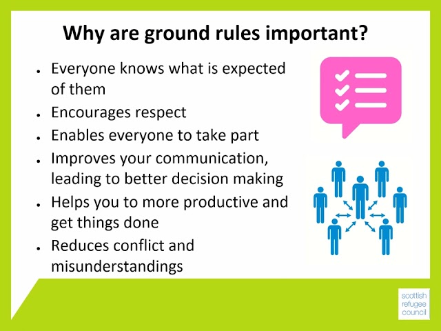 Ground rules presentation - Module 1 - BSCO