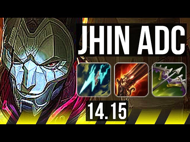 JHIN & Zilean vs MISS FORTUNE & Blitzcrank (ADC) | Rank 4 Jhin, 11/4/15 | JP Challenger | 14.15