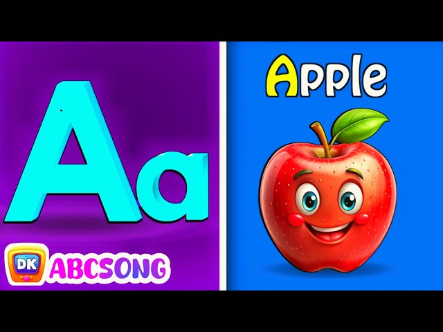 New Abc Song for kids | A for apple | alphabet song @ChuChuTV @AbcSongss @CoComelon