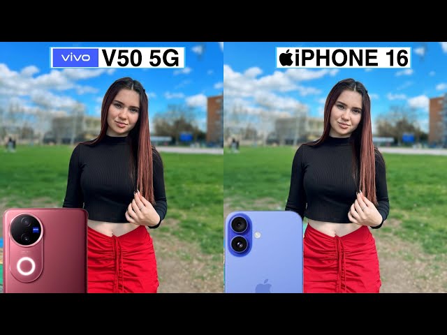 Vivo V50 5G Vs iPhone 16 Camera Test Comparison