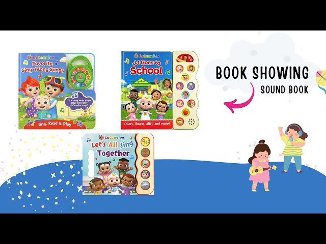 Best of Cocomelon Sound Books | JJ Goes to School | Sing-along Songs | Let’s all Sing Together