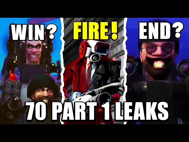 EPISODE 70 (part 1)LEAKS!!! - SKIBIDI TOILET 70 ALL Easter Egg Analysis Theory