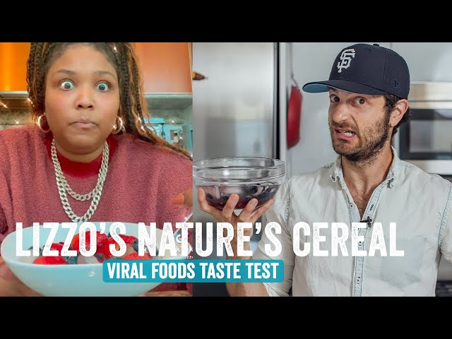 Is Lizzo's Viral Tiktok Nature's Cereal Actually Good? | Jeremy Jacobowitz