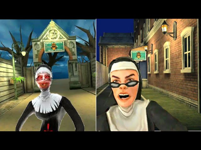 Evil Nun Vs Evil Nun 2 Door Escape Ending | Evil Nun 2 And Evil Nun Door Escape Ending Scene |