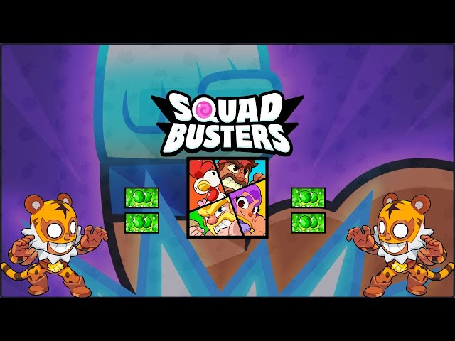 Squad Buster GamePlay 400+ Gems Collected. #supercell #squadbusters