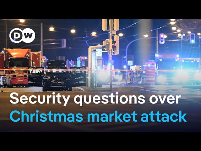 Germany pledges swift probe after Christmas market attack | DW News