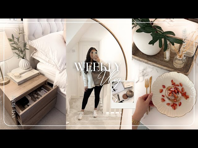 WEEKLY VLOG | Home Updates, Gym Routine & New recipes! 🌿