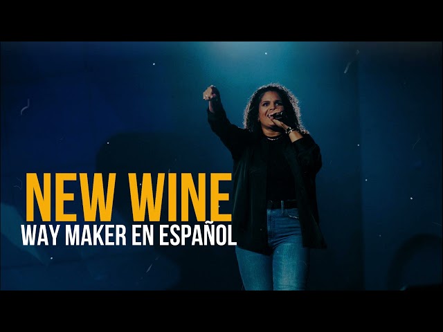 NEW WINE // Way Maker en español 😭😭 Milagroso abres caminos