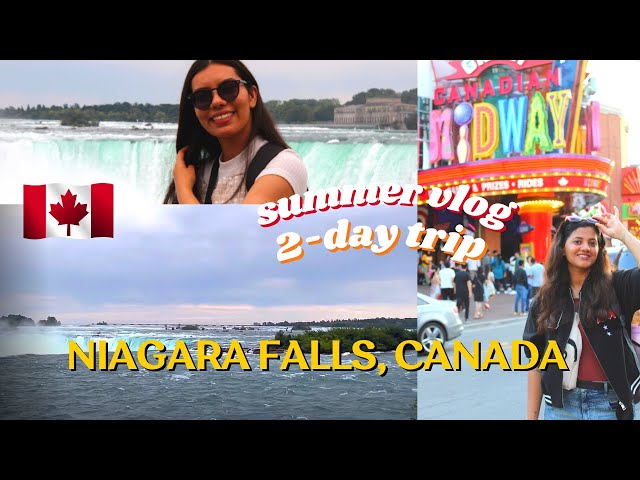 Toronto to Niagara Falls without car| 2 Day Weekend Trip | Clifton Hill | Cruise | 2024