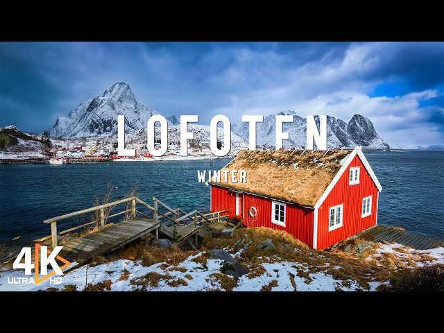 Winter Lofoten, Norway 4K ❄️ A 4K Adventure Through Norway’s Beauty - VIDEO 4K UHD