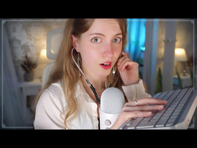 ASMR | NOVICE DOCTOR gives you a Medical Check-up 🩺❤ Relaxing Personal Care