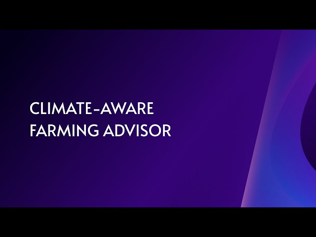 I Built a Climate-Aware AI Farming Advisor on AWS PartyRock