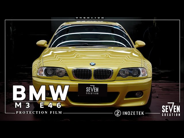 BMW M3 E46 with Protection Film #sevencreationctw #bimmer #m3 #m3e46 #protectionfilm