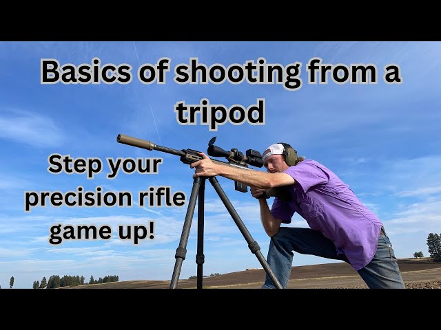 Shooting off a tripod- the basics