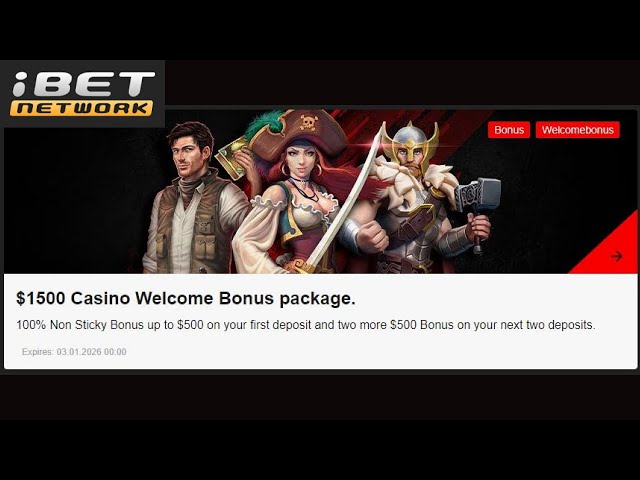 iBet Casino Bonus Breakdown