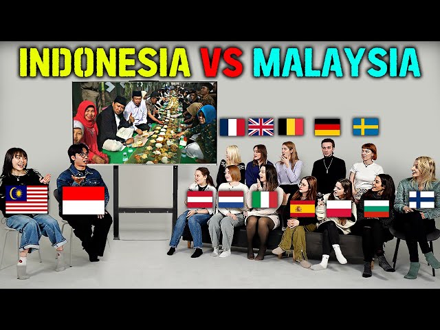 European was Shocked by Fun Facts about Indonesia & Malaysia!